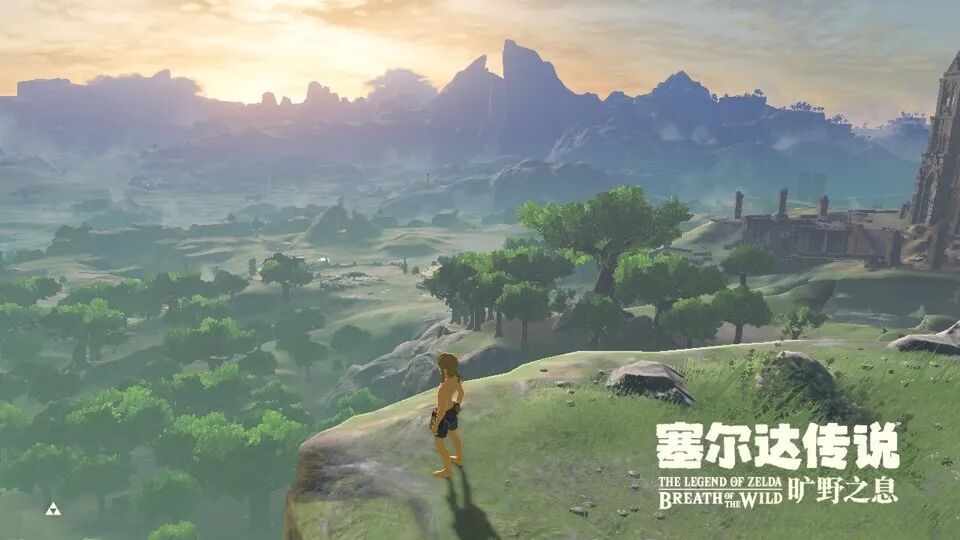 在复苏神庙洞口远眺