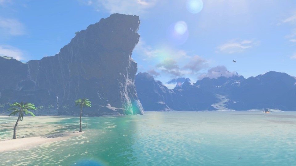 宁静惬意的海岸